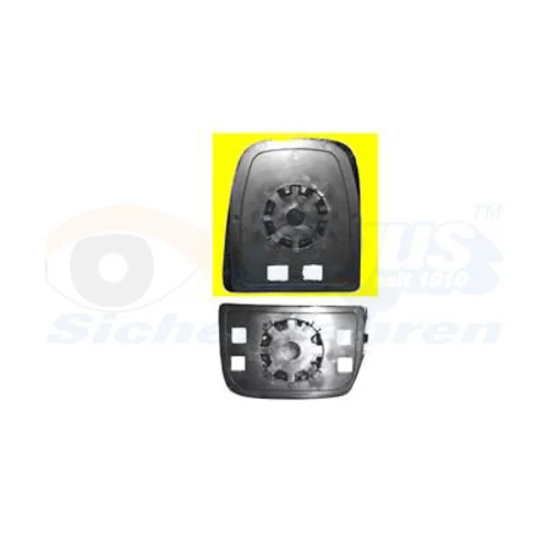 Sklo vonkajšieho zrkadla 2815834 (VAN WEZEL)