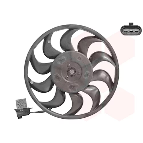 Ventilátor chladenia motora VAN WEZEL 3745745