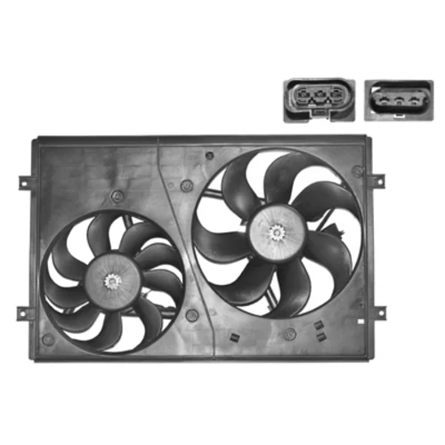 Ventilátor chladenia motora VAN WEZEL 5827748
