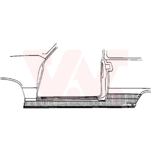 Nástupný plech VAN WEZEL 5880101