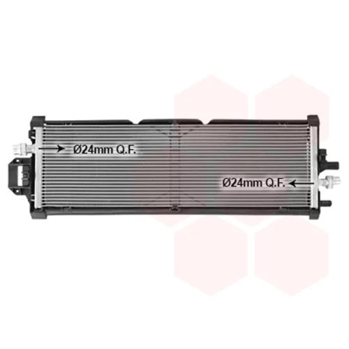 Chladič motora VAN WEZEL 69012701