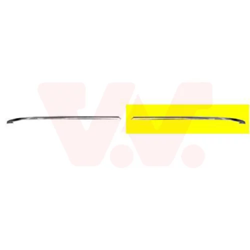 Ozdobná/ochranná lišta nárazníka VAN WEZEL 0317581
