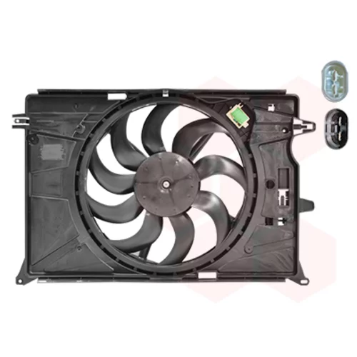 Ventilátor chladenia motora VAN WEZEL 1704746