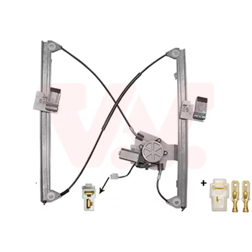 Mechanizmus zdvíhania okna VAN WEZEL 0248264