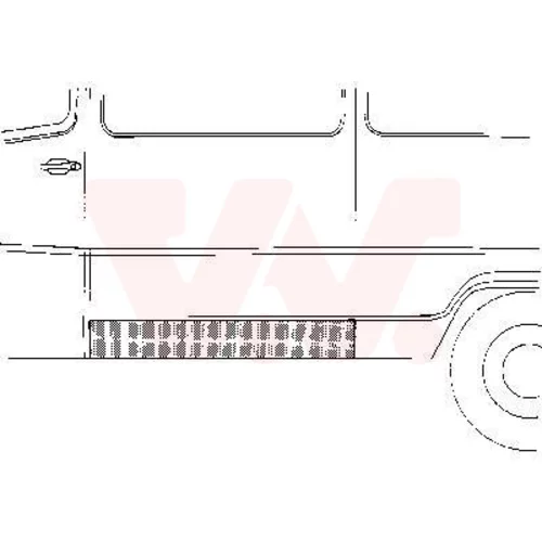 Bočnica VAN WEZEL 3070109