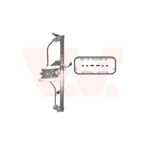 Mechanizmus zdvíhania okna VAN WEZEL 4328261