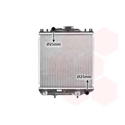 Chladič motora VAN WEZEL 52002029