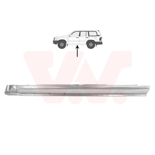 Nástupný plech 5383103 (VAN WEZEL)