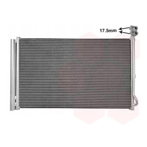 Kondenzátor klimatizácie VAN WEZEL 69015700