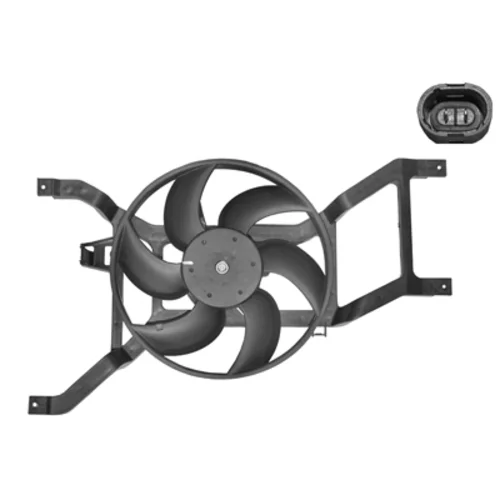 Ventilátor chladenia motora 1514748 (VAN WEZEL)