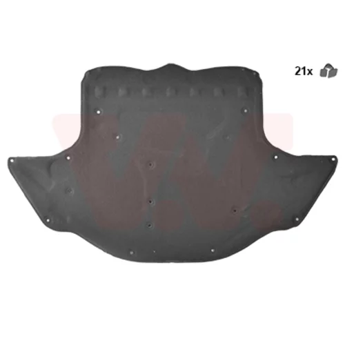 Izolácie motorového priestoru VAN WEZEL 3041460