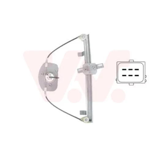 Mechanizmus zdvíhania okna VAN WEZEL 3750268