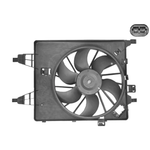 Ventilátor chladenia motora VAN WEZEL 4312746