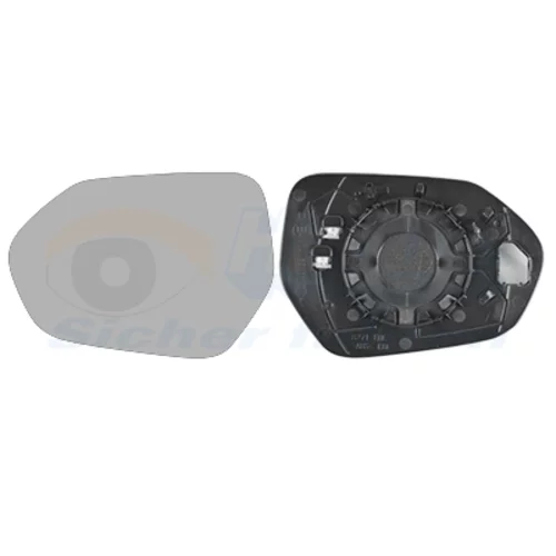 Sklo vonkajšieho zrkadla 5415837 (VAN WEZEL)