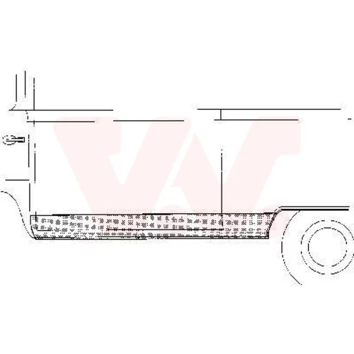 Bočnica VAN WEZEL 5851109
