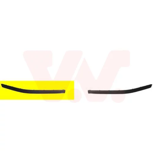 Ozdobná/ochranná lišta nárazníka VAN WEZEL 3029482