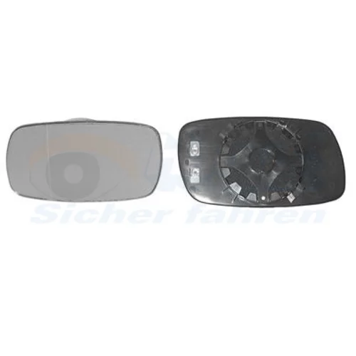 Sklo vonkajšieho zrkadla 3735861 (VAN WEZEL)