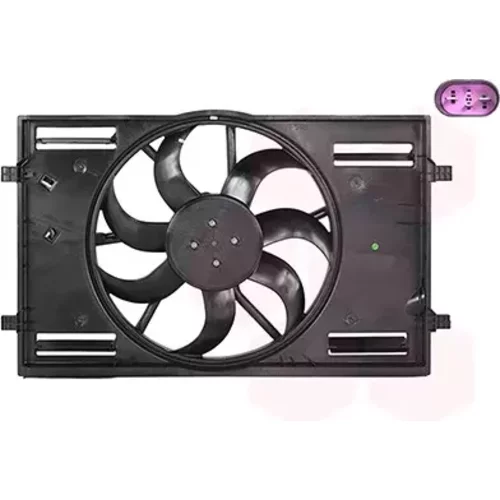 Ventilátor chladenia motora VAN WEZEL 5766747