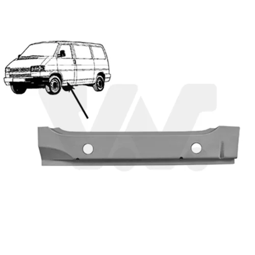 Nástupný plech VAN WEZEL 5874271