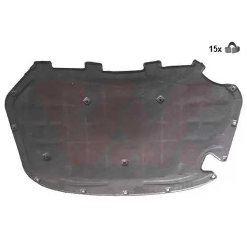 Izolácie motorového priestoru VAN WEZEL 7636460