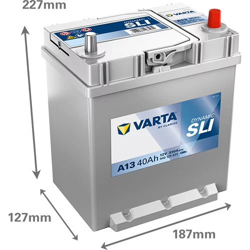 Štartovacia batéria 540125033K262 /VARTA/ - obr. 1