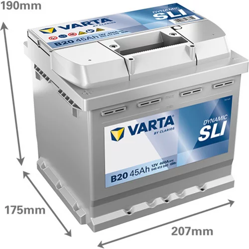 Štartovacia batéria 545413040K262 /VARTA/ - obr. 1
