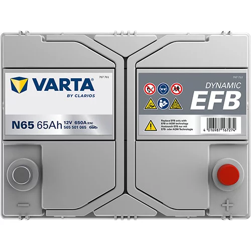 Batéria 565501065 EFB 12V 650A 65Ah /VARTA/ - obr. 3