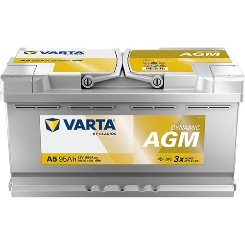 Autobatéria VARTA 595901085 AGM 12V 850A 95Ah