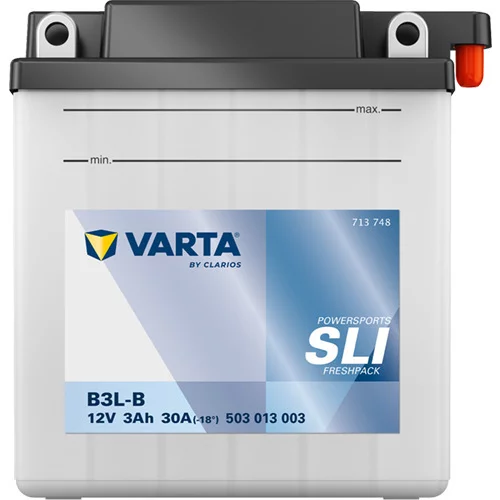 Moto batéria 503013003 12V 30A 3Ah /VARTA/ - obr. 2