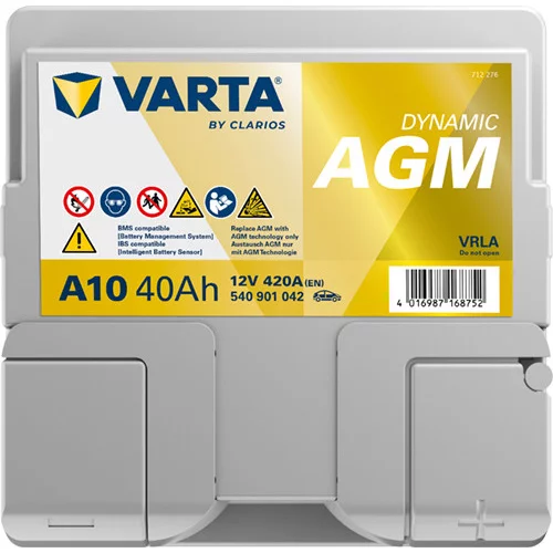 Štartovacia batéria 540901042K262 /VARTA/ - obr. 3