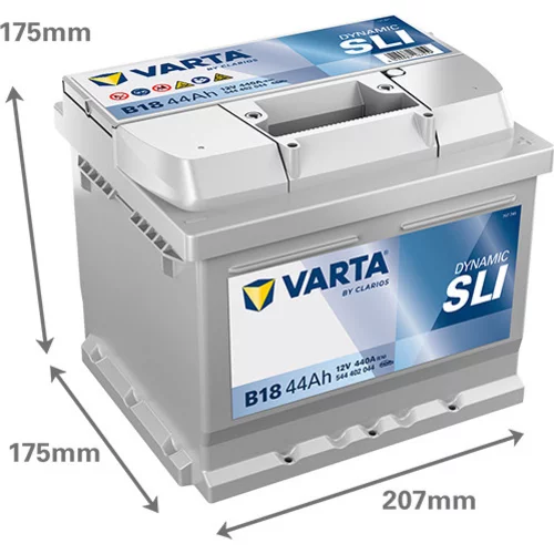 Batéria 544402044 12V 440A 44Ah /VARTA/ - obr. 1