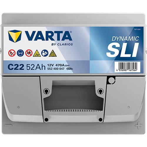 Batéria 552400047 12V 470A 52Ah /VARTA/ - obr. 3