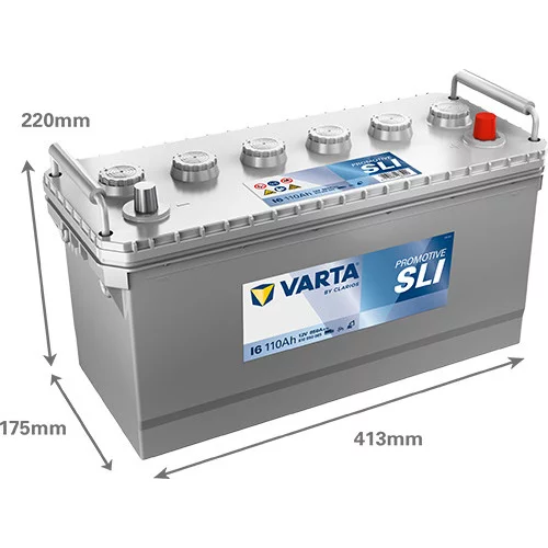 Štartovacia batéria 610050085K182 /VARTA/ - obr. 1