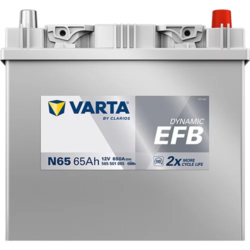 Batéria 565501065 EFB 12V 650A 65Ah /VARTA/ - obr. 2