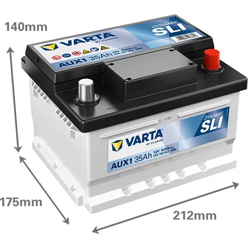 Štartovacia batéria 535106052K262 /VARTA/ - obr. 1
