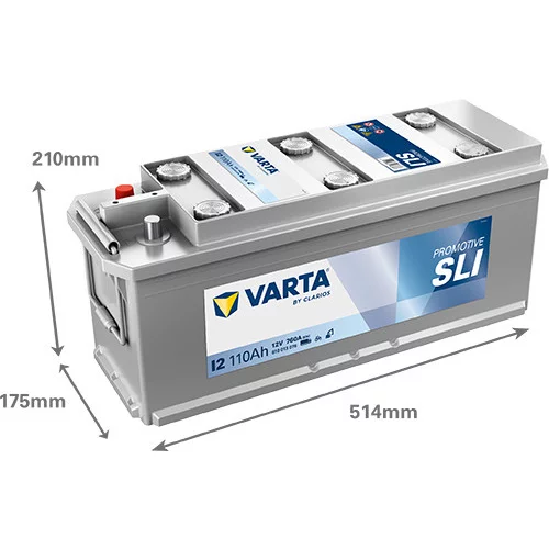 Štartovacia batéria 610013076K182 /VARTA/ - obr. 1