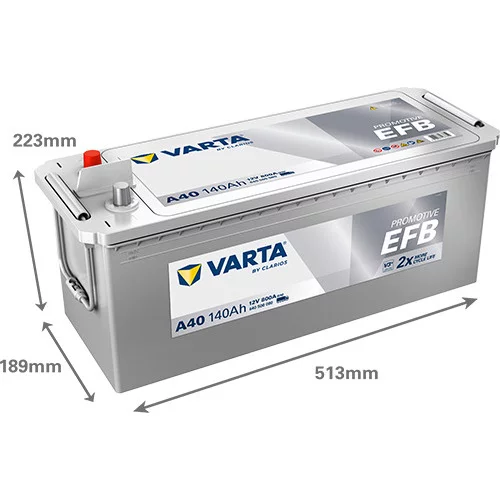 Štartovacia batéria 640500080K182 /VARTA/ - obr. 1