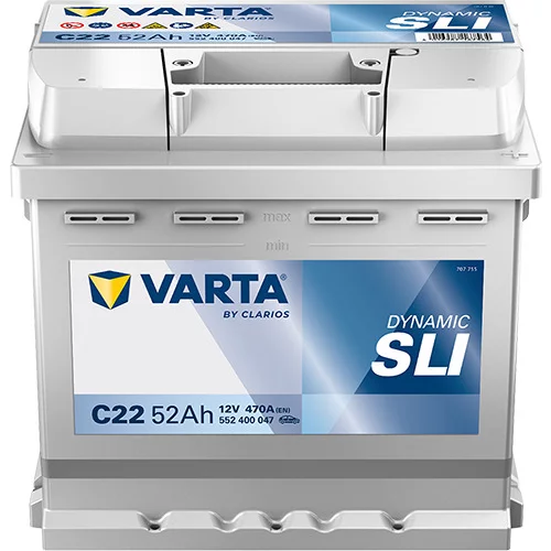 Batéria VARTA 552400047 12V 470A 52Ah
