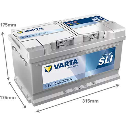 Batéria 580406074 12V 740A 80Ah /VARTA/ - obr. 1
