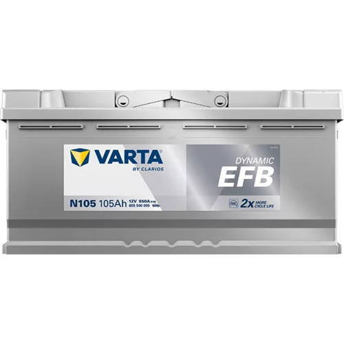 Štartovacia batéria 605500095K262 /VARTA/ - obr. 2