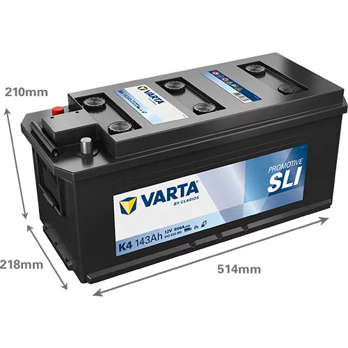 Štartovacia batéria 643033095K182 /VARTA/ - obr. 1