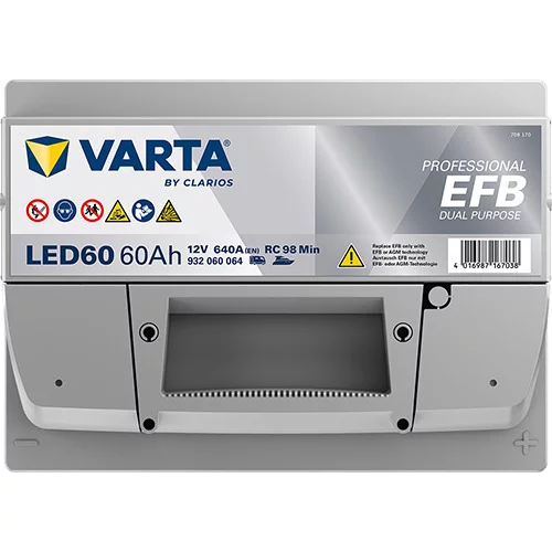 Štartovacia batéria 932060064K312 /VARTA/ - obr. 3