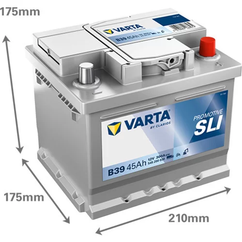 Štartovacia batéria 545200030K182 /VARTA/ - obr. 1