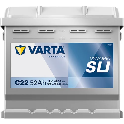 Batéria 552400047 12V 470A 52Ah /VARTA/ - obr. 2