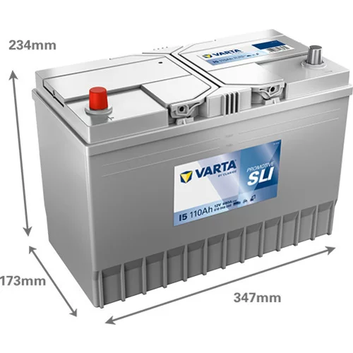 Štartovacia batéria 610048068K182 /VARTA/ - obr. 1