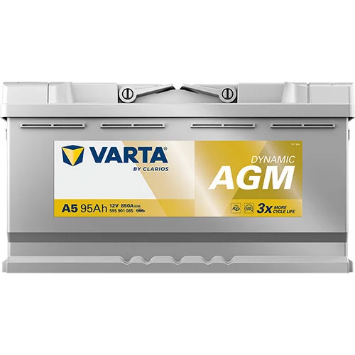 Autobatéria 595901085 AGM 12V 850A 95Ah /VARTA/ - obr. 2