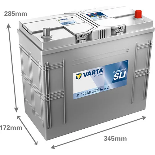 Batéria 625012072 12V 720A 125Ah /VARTA/ - obr. 1