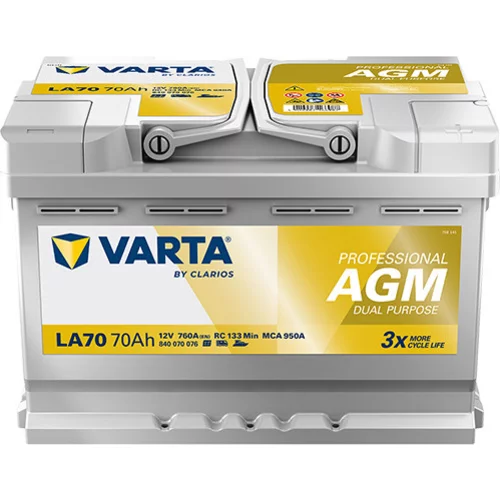 Štartovacia batéria VARTA 840070076K312