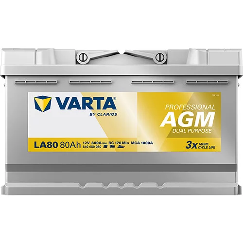 Štartovacia batéria 840080080K312 /VARTA/ - obr. 2