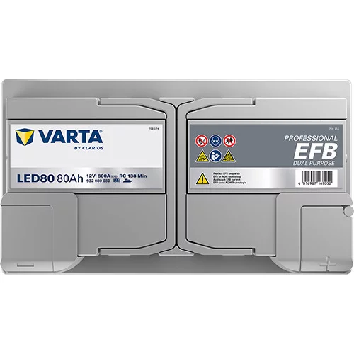 Štartovacia batéria 932080080K312 /VARTA/ - obr. 3